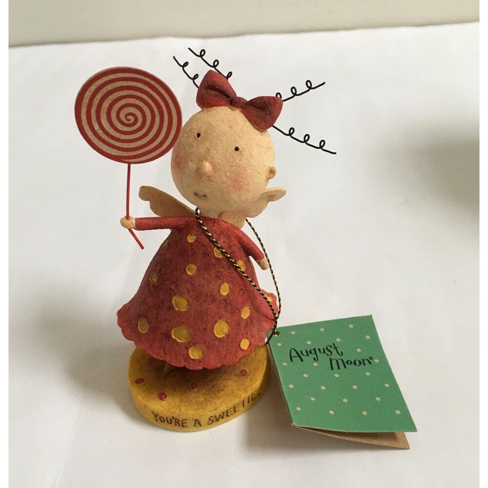 August Moon Angel Wings Candie You're a Sweetie Lollipop Dan DiPaolo Figurine - Picture 3 of 16